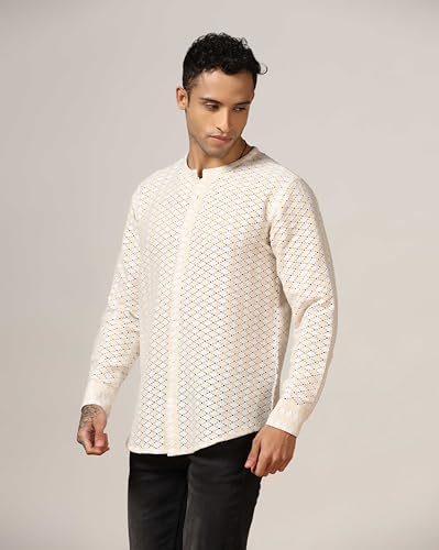 Image of DHRUVI Trendz Men's Regular Fit Shirt