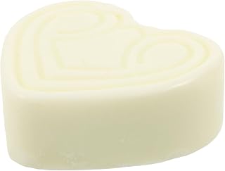BATHVEVE Jabón Artesanal Hidratante Forma De Corazón Para Cuidado Facial Limpieza Suave y Humectante Barra Pequeña De Ácido Hialurónico Para Uso Casa Color Verde