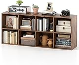 RWDSDWT Librero Organizador de 8 Cubos, Libreros Minimalista Abierta Reversibl, Bookshelf para Oficina o Sala de Estar, 120...