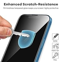 JETech Full Screen Schutzfolie für iPhone 13/13 Pro, 3 Stück – Ansicht 5