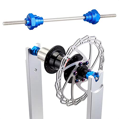 Aleoed Bike Wheel Truing Stand Thru Axle Adapter For All 12Mm, 15Mm, 20Mm Bicycle Through Axles #TOP15