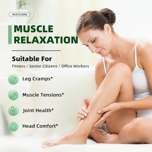 iMATCHME 2 Pack Magnesium Oil Spray for Feet & Body – Topical Magnesium Spray for Sleep, Leg Cramps & Muscle Relaxation, Fast Absorbing, Non-Greasy, with Aloe Vera & Chamomile, 8 Oz — view 2
