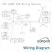 EOPOAYI Complete Wiring Harness Kit Compatible with GY6 150cc Engine 152QMI 157QMJ TaoTao Coolster ATV 4-Stroke Dune Buggy Scooter Performance Parts Starter Relay Solenoid Regulator Ignition Coil CDI