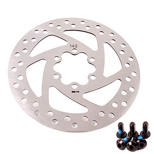 Bucklos 140Mm 160Mm 180Mm 203Mm Mtb Disc Brake Rotor With 6 Bolts, Bicycle Brakes Stainless Steel Rotors M5 Screws, Opposite Hole Distance 44Mm, Fit Mountain Road Bikes Mtb Bmx #TOP14