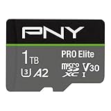 PNY PRO Elite 1TB microSDXC Memory Card + SD Adaptor with A2 App Performance + 100MB/s Read Speed, Class 10 UHS-I, U3, V30 for 4K Video - Image 2