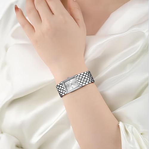 Image of LIGE Watches for Women Luxury Ladies Quartz Wrist Watches with Stainless Steel Bracelet,Waterproof.Womens Casual Fashion Small Watch Bracelet