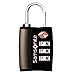Samsonite Luggage 3 Dial Travel Sentry Combo Lock, Black, One Size