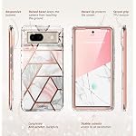 i-Blason Glitter Case for Google Pixel 7 Mobile Phone Case Bumper Case 360 Degree Protective Cover [Cosmo] with Built-in Screen Protector 2022 Edition (Marble) - Image 7