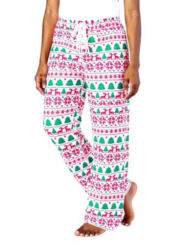 Image of Unisex Adults Holiday Themed Pajama Pants