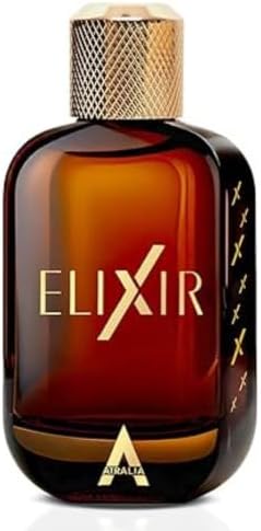 Atralia Elixir Eau de Parfum 100ML | Fresh Amber Woody Perfume for Men | Long Lasting Fragrance with Mint, Lavender, Bergamot, Amber & Vanilla