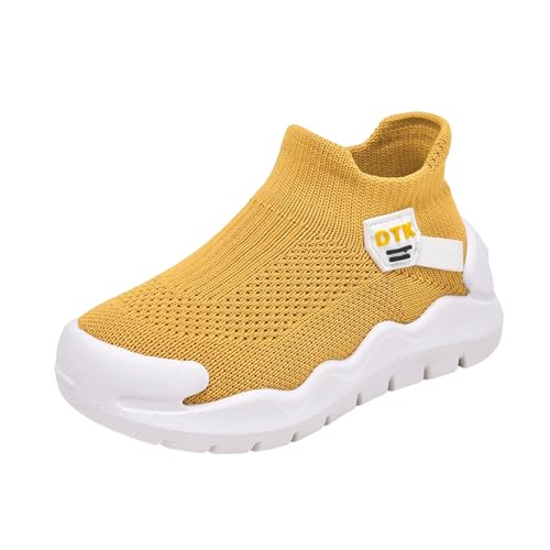 IWIHMIV Toddler Boy Sneakers Girls' Athletic Shoes Boys Slip On Shoes Tennis Shoes Lightweight Breathable Casual Walking Shoes