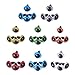 PH PandaHall 64 Pieces 8 Color Plastic Safety Eyes Craft Eyes 15mm with 64 Pieces Washers for Doll, Puppet, Plush Animal Making