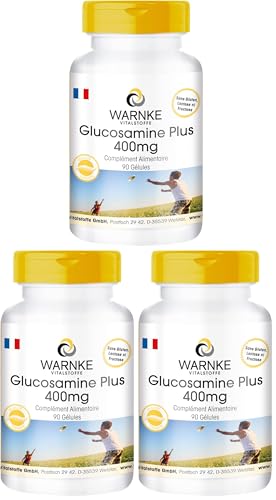 Glucosamine gélules avec collagène Warnke Vitalstoffe pour le bien-être corporel