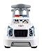 POCO DIVO Police Car 3-in-1 Baby Walker Toddler Ride On Buggy Pretend Play Toy Kids Gliding Scooter with Music & Light