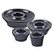 DOONARCES 4Pcs Wheel Balancer Standard Taper Cone Kit Tire Balancer Cones Set for 40mm Shaft Coats, for Shaft SUV Truck Caravan with Hub Holes 1.77