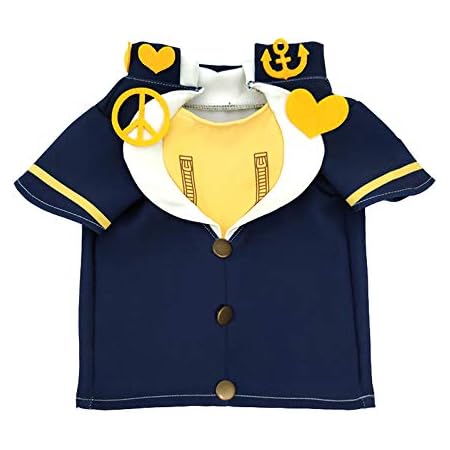 Amazon Co Jp コスプレ衣装 ペット服 猫服 犬服 ジョジョの奇妙な冒険 向き 東方仗助 通常衣装 ワンサイズ 受注生産国内発送品 ホビー