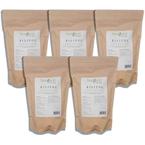 Edulcorante natural Xilitol 5Kg Biorganic Cover