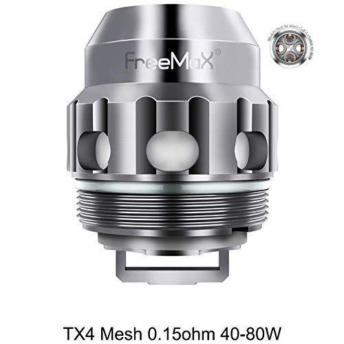 FreeMax TX Twister Mesh Coil Serie 5er Pack Verdampferköpfe Variante TX1 SS316L – Bild 7
