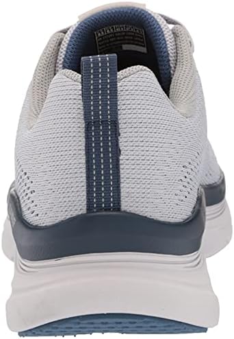 Skechers Men's D'Lux Walker Commuter Loafer, Gray/Navy, 15 | Image 2