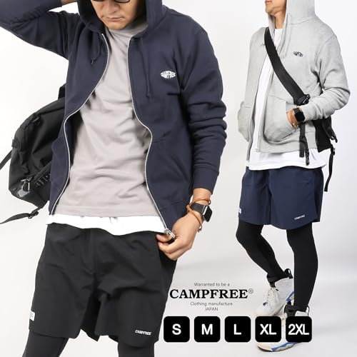 CAMPFREE パーカー ジップアップ 10280