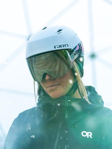 Image of Giro Contour Snowboard Ski Goggles - for Men & Women - Magnetic Quick Change w / 2 VIVID Lenses - Anti-Fog Vent Tech - OTG