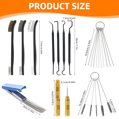 Carburetor Cleaning Kit 9Pcs
