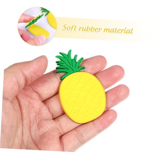 Imanes decorativos de piña para refrigerador Garneck 10 piezas miniatura 4