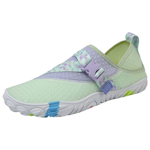Generisch Zapatos de agua para hombre de malla transpirables para agua, antideslizantes, zapatos descalzos ligeros, zapatos de playa de secado rápido, zapatos de surf cómodos, zapatos de surf gruesos
