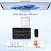 Blackview Mini PC MP50 mit Tastatur und Maus, AMD Ryzen 5, Radeon Vega 8 Grafik, 16GB RAM 512GB SSD Win 11 Pro, 4K Dual-Display, Ultra-leiser Kompakter Desktop PC für Office Home, 3 Jahre Garantie