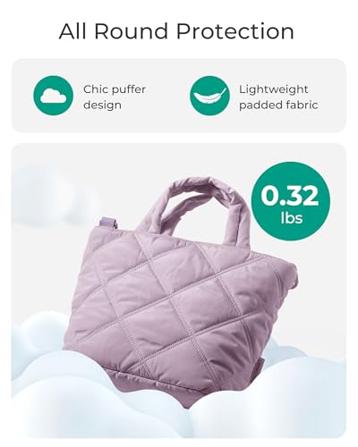 Image of BAGSMART Crossbody Bags for Women, Lightweight Purses for Women, Quilted Puffer Tote Handbags for Daily Use,Shop,Travel