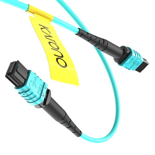 Karono MPO/MTP - MPO t@Co[P[u 12t@Co[X 3.3tB[g(1m) 40GbE 40GBASE-SR4 OM3}`[h ^CvBt@Co[P[u QSFP+gV[o[ MTPΉAvP[V ANA