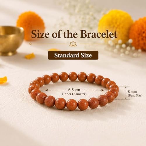 Image of Beaded Bracelet for Men & Women | Stretchable Handmade Prayer Meditation Yoga Wrist Bracelet | Stylish Everyday Wear | Free Size