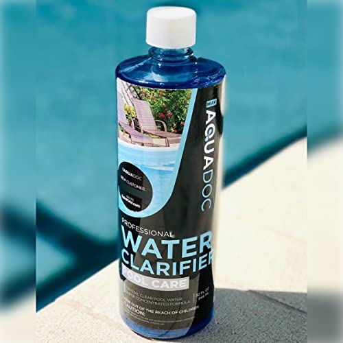 Pool Clarifier Liquid For Fast Acting Cloudy Water Treatment, Swimming Pool Water Clarifier Pool Owners Love, Use Our Clarifier To Keep Your Pool Clear | Aquadoc 32Oz #TOP4