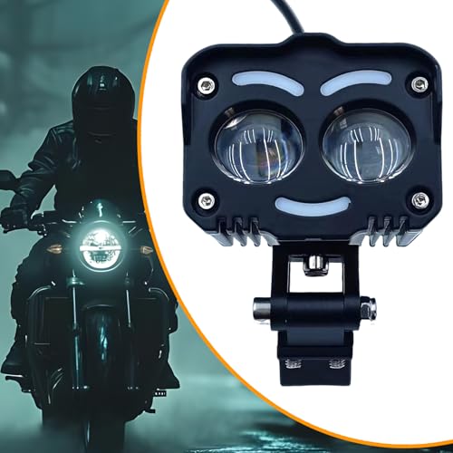Faro LED de motocicleta 35W con luces de alto brillo ajustables para moto de cross 2