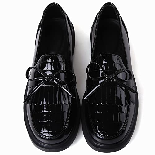 Image of VOCNTVY Loafers for Women Slip On Comfort Business Work Shoes
