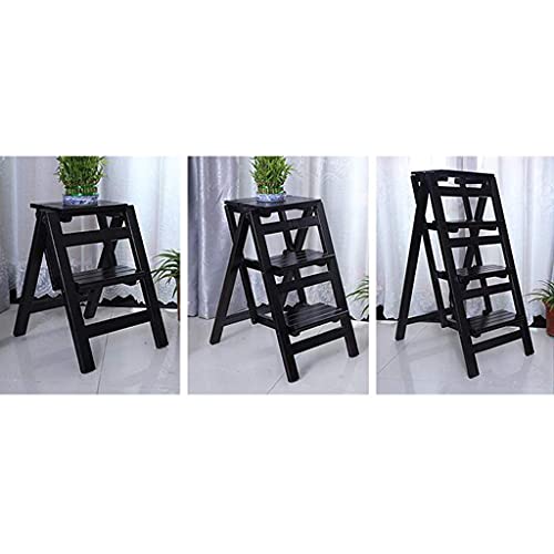 Escabeau portatif pliant et polyvalent pour tâches ménagères - 3