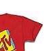 MTV Mens Shirt with Checkerboard - #TBT Mens 1980's Clothing - I Want My T-Shirt (Red, X-Large)