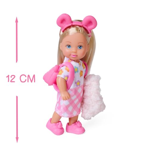 Muñeca Simba Evi Love Teddy 12 cm con chaqueta y accesorios miniatura 2