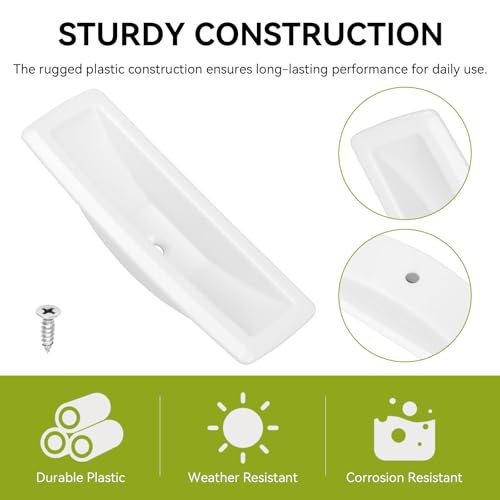 Mango Andersen PSNL de perfil bajo blanco para ventanas con tornillo 5