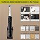 Woollo Etui Compatible with Oral-B Vitality Pro/Pro Series 3/Pro Series 1/Sonicare etc. Zahnbürste Elektrische/Electric Toothbrush Tasche Tragbare Hart Reise Case Hülle(Schwarz,Schwarz)