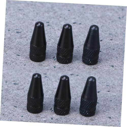 Cubiertas de válvula para bicicleta PartyKindom 6 piezas miniatura 3