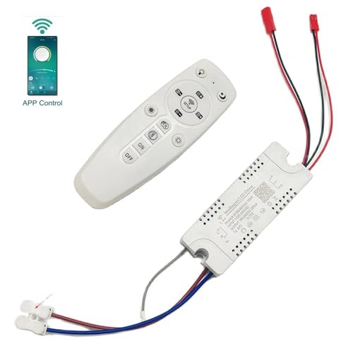 Controlador LED para evitar problemas de regulación en lámpara araña con app 2,4G 8