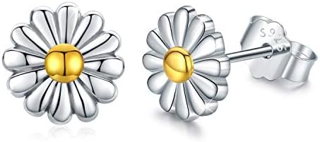 Daisy Stud Earrings/Daisy Hoop Earrings/Daisy Drop Earrings Sterling Silver Daisy Flower Earrings Daisy Gift for Women Girls