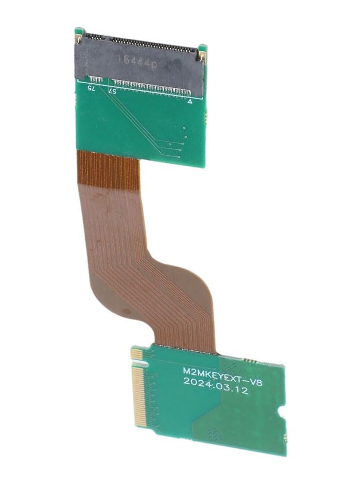 NVMe - Módulo adaptador SSD 2230 a 2280 para Steam Deck OLED, convertidor PCIE 4.0 M.2 con 4 capas PCB para hasta 8 TB de memoria, fácil actualización para juegos y multimedia, ampliación