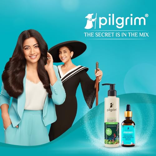 Image of Pilgrim Spanish Rosemary Oil for HairGrowth, HairFall Control & Hair Strengthening 10ml | Rosemary essential oil for hairgrowth | Reduces Hair Fall | Strengthens Hair& Balances Scalp