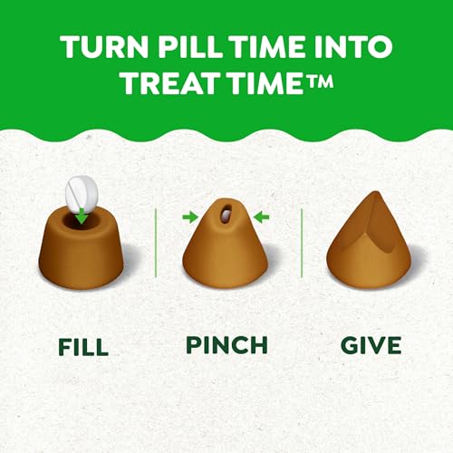 Greenies Pill Pockets for Dogs Small Size, Tablet Pill Treats for Dogs, Peanut Butter Flavor, 3.2 oz. Pouch
