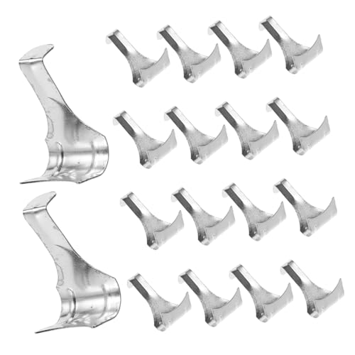 Image of 50pcs Heavy Duty Picture Molding Hooks Frame Hanging Hardware Easy Install for Art Exhibition