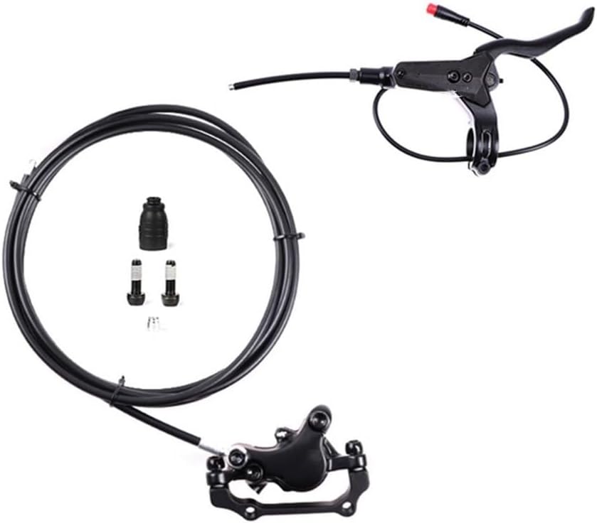 A5-D Power Off Electric Scooter Hydraulic Brakes Bike Disc Brake Caliper Set Aluminum Alloy Power Off Brake EScooters Accessories(left front brake)
