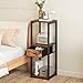 VonDream 3 Tier Plant Table with Fabric Drawer , Corner Plant Stands for Indoor Plants Multiple, Small Side Table for Indoor Plants