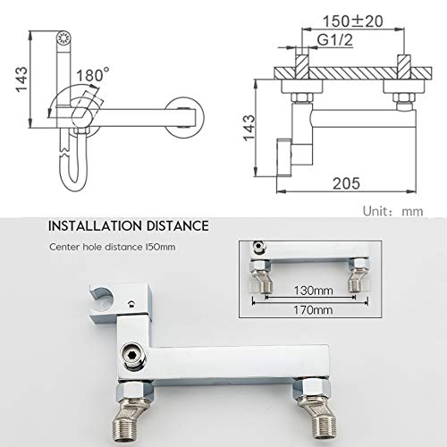Pulvérisateur de bidet à main contre les irritations avec jet d'eau chaude - 7